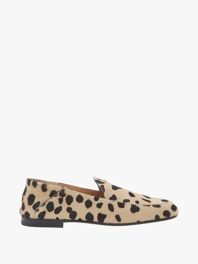 Spotted Calf-Hair Loafer